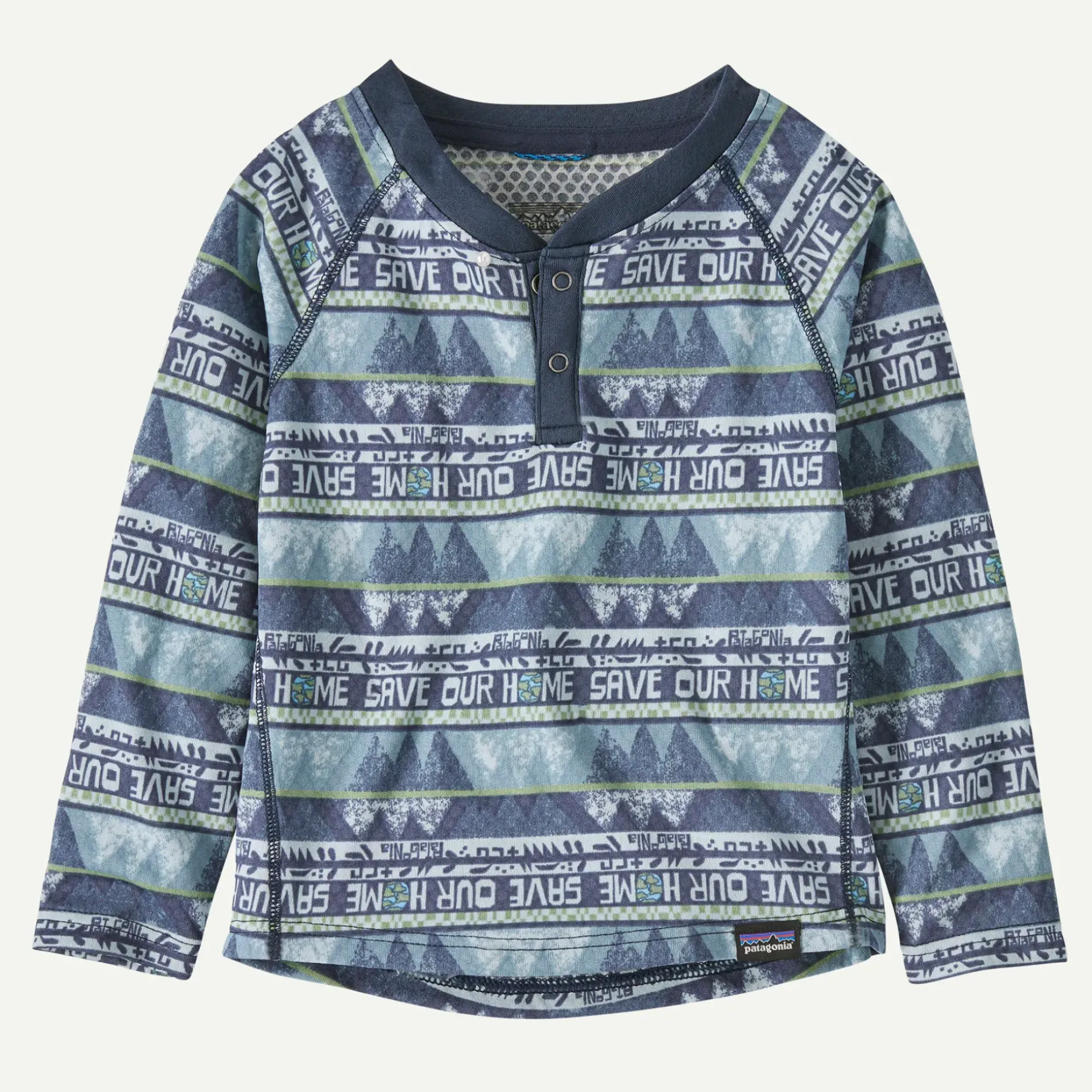 New Baby Capilene® Midweight Henley Kids Kids' & Baby|Baselayers