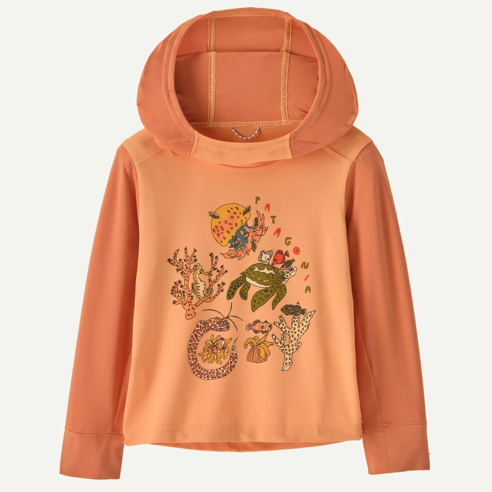 Hot Baby Capilene® Silkweight Hoody Kids Tops