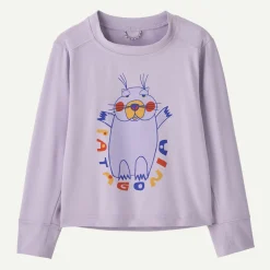 Clearance Baby Long-Sleeved Capilene® Silkweight T-Shirt Kids Tops