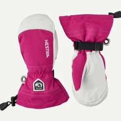 Discount Hestra Kids' Heli Ski Jr Mitt Kids Hats, Gloves, & More|Girls'
