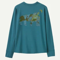 Best Kids' Long-Sleeved Capilene® Silkweight T-Shirt Kids Tops|Girls'