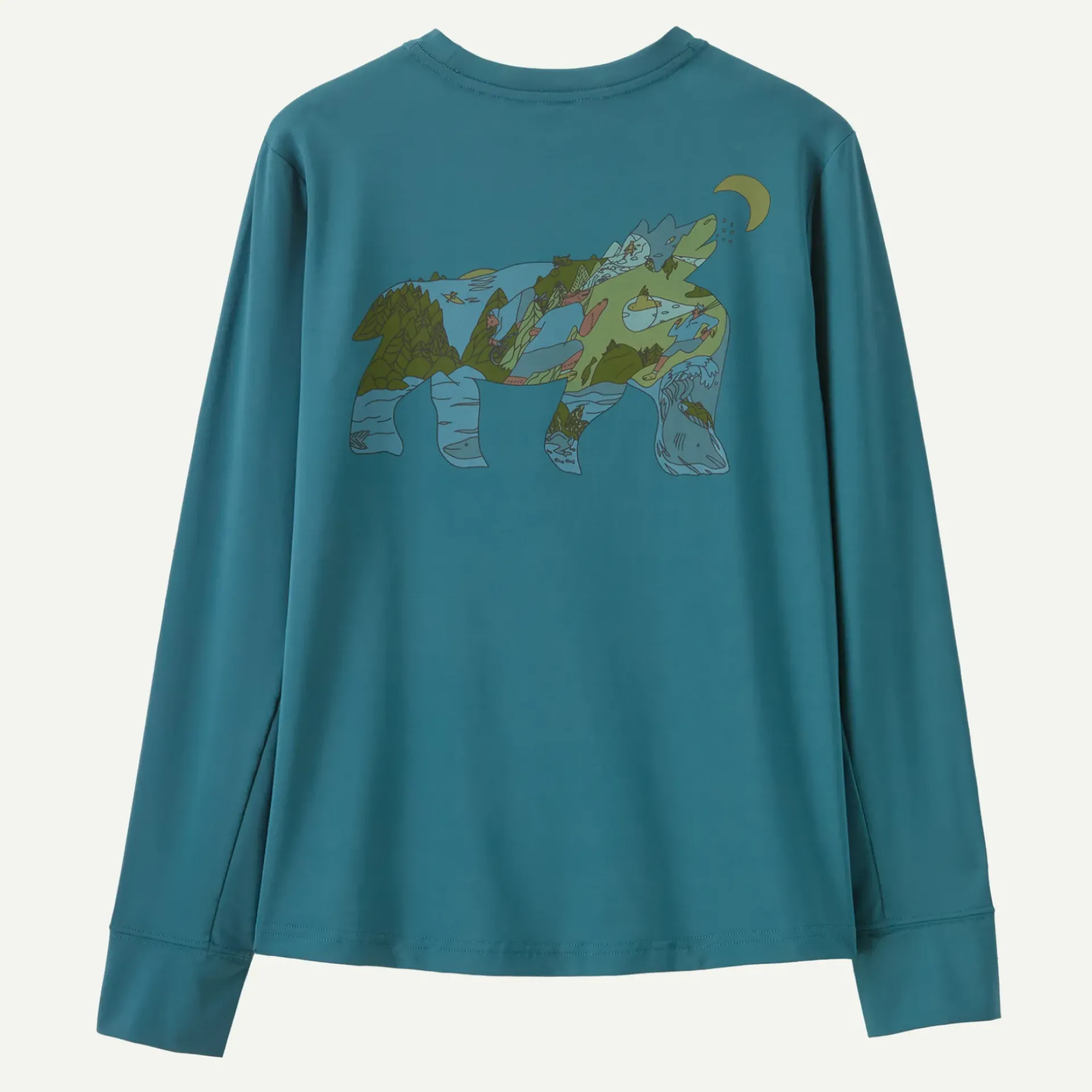 Best Kids' Long-Sleeved Capilene® Silkweight T-Shirt Kids Tops|Girls'