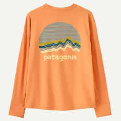 Best Kids' Long-Sleeved Capilene® Silkweight T-Shirt Kids Tops|Girls'