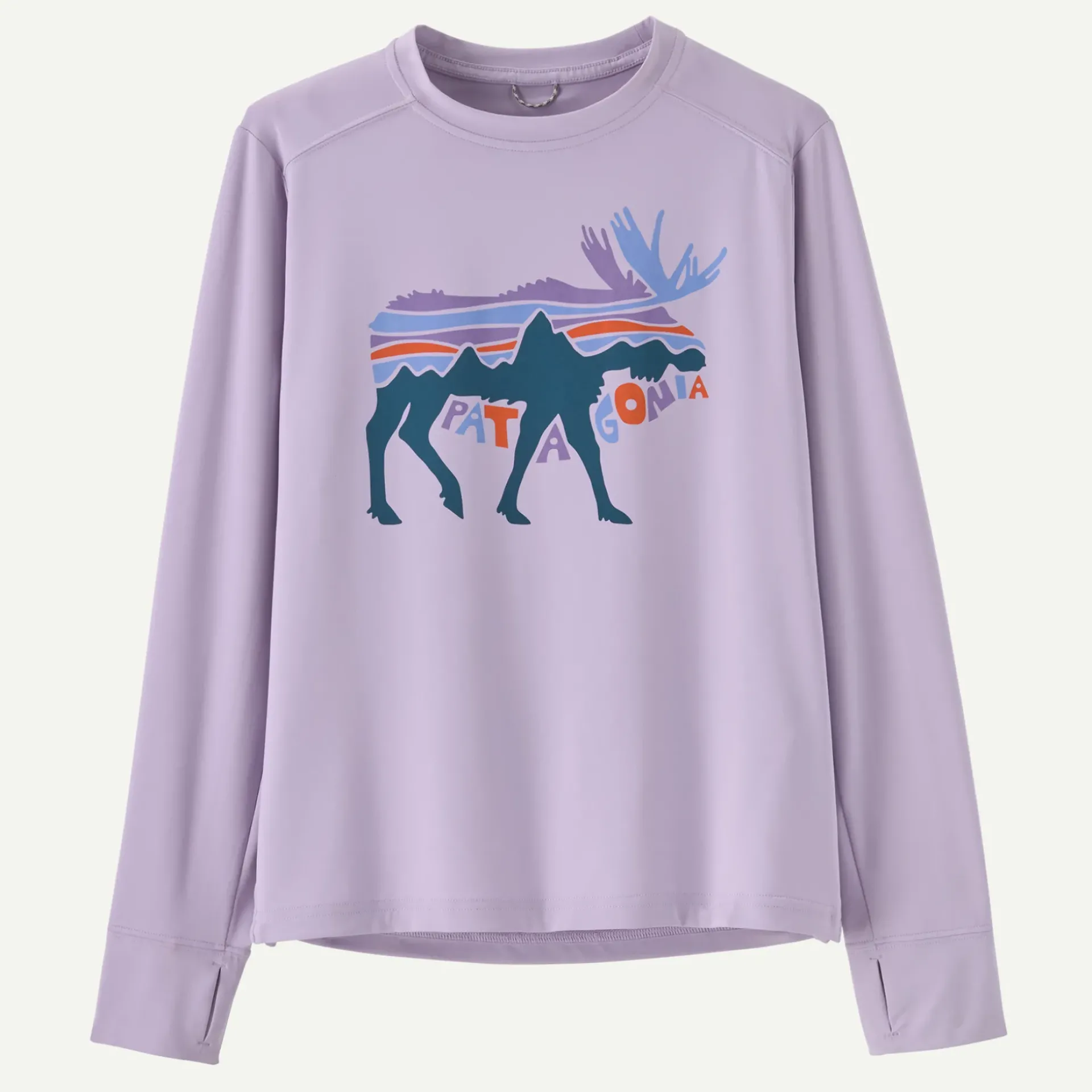 Best Kids' Long-Sleeved Capilene® Silkweight T-Shirt Kids Tops|Girls'