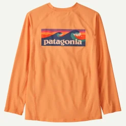 Outlet Kids' Long-Sleeved Capilene® Silkweight Rashguard Kids Tops|Boys'