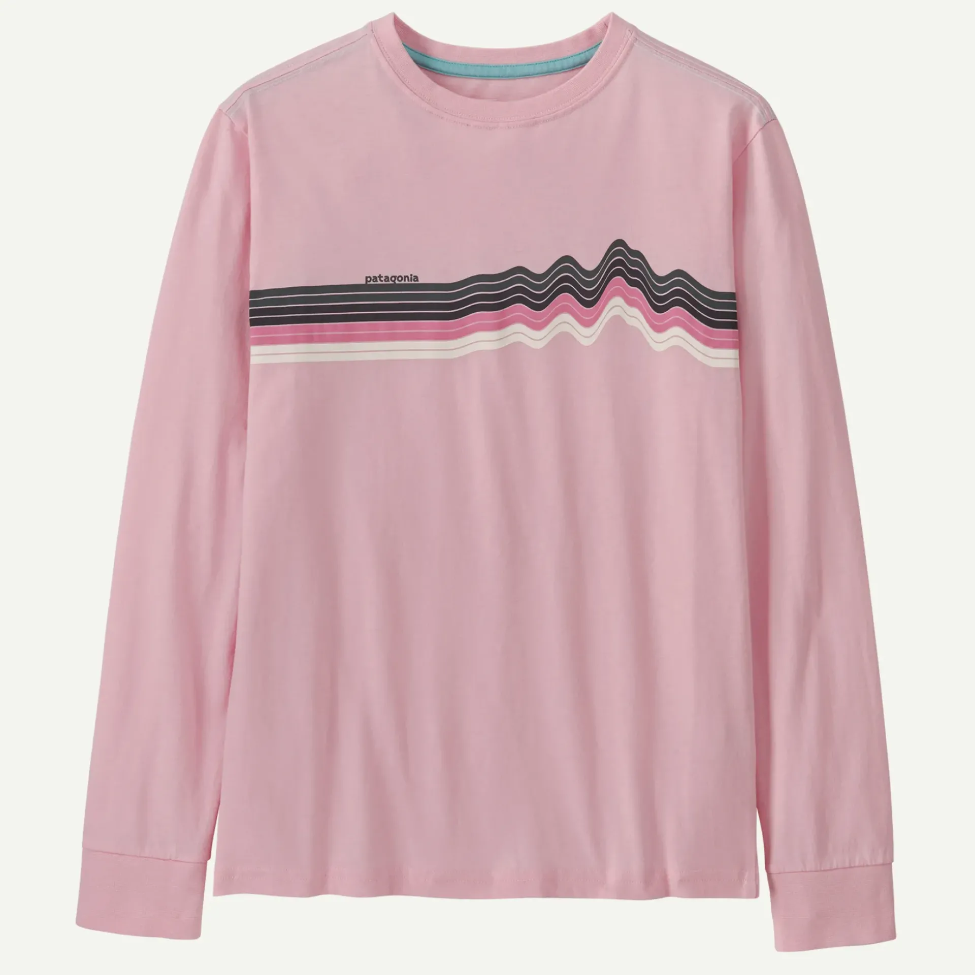 Online Kids' Long-Sleeved Regenerative Organic Certified® Cotton Ridge Rise Stripe T-Shirt Kids Kids' & Baby|Tops