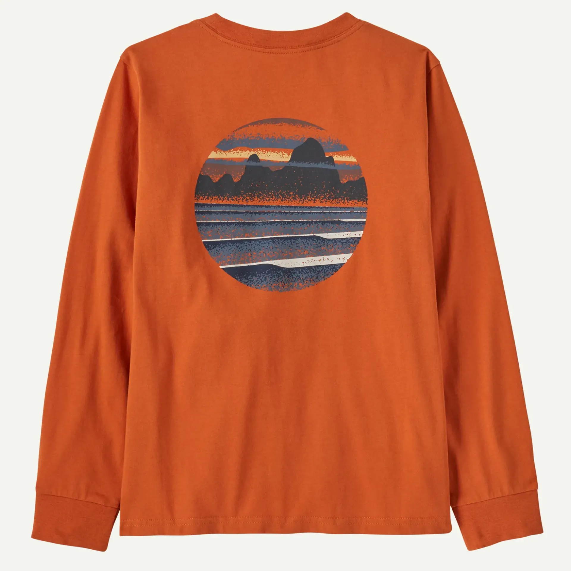 Sale Kids' Long-Sleeved Skyline Stencil T-Shirt Kids Kids' & Baby|Tops