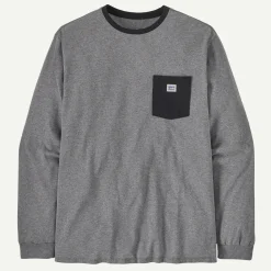 Outlet Long-Sleeved Shop Sticker Pocket Responsibili-Tee&reg; Men's|T-Shirts