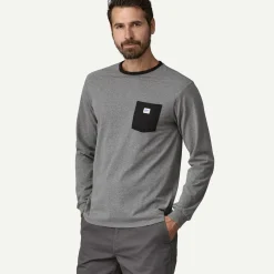 Outlet Long-Sleeved Shop Sticker Pocket Responsibili-Tee&reg; Men's|T-Shirts