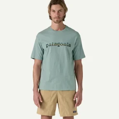 Men's '73 Text Logo Organic T-Shirt T-Shirts|Short Sleeve