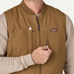 Outlet Men's All Seasons Work Vest Vests|Casual