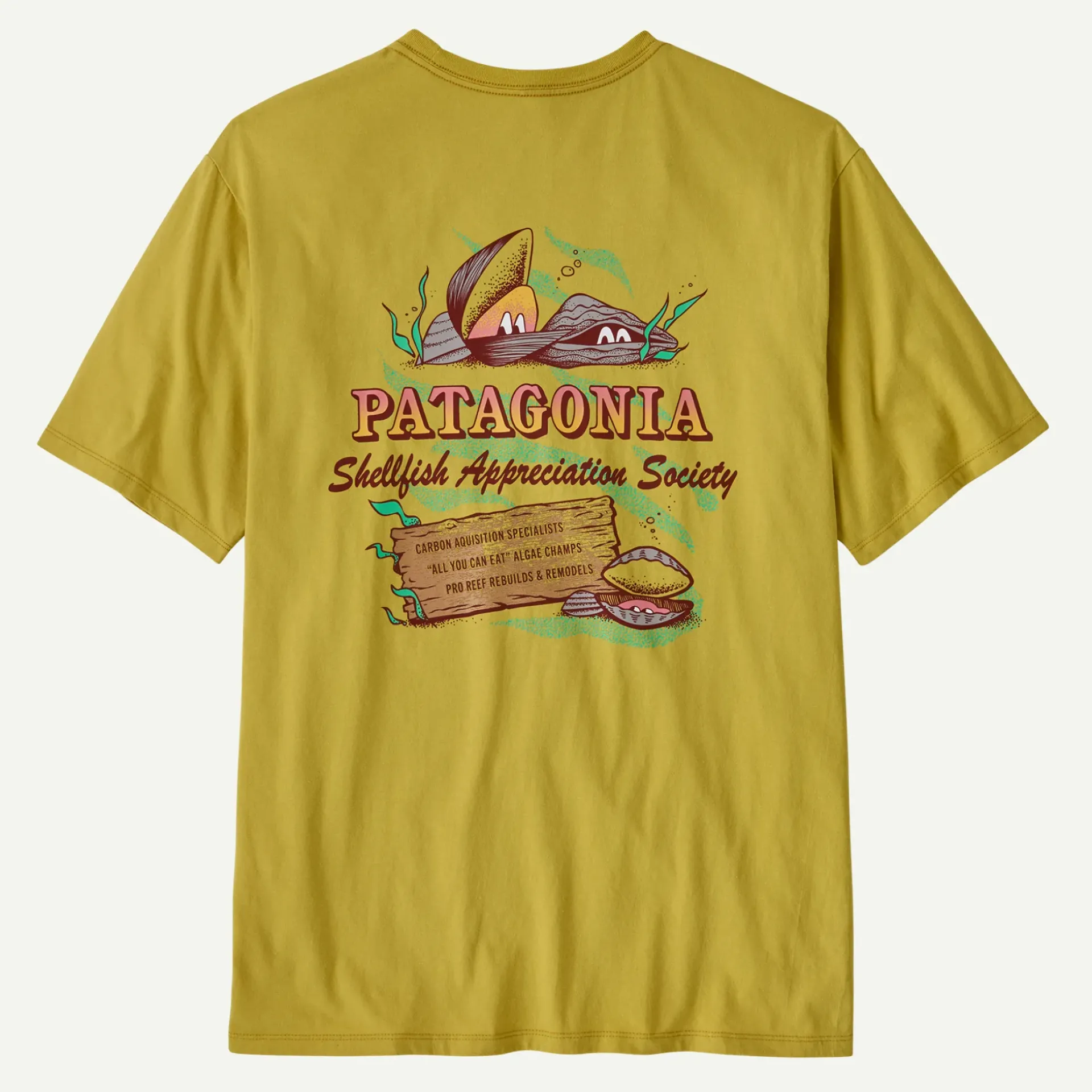 Outlet Men's Aquatic Action Organic T-Shirt T-Shirts|Short Sleeve