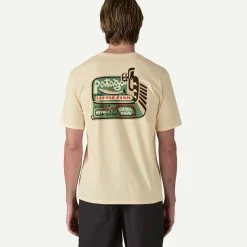 Outlet Men's Aquatic Action Organic T-Shirt T-Shirts|Short Sleeve