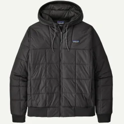 Outlet Men's Box Quilted Hoody Men's|Casual