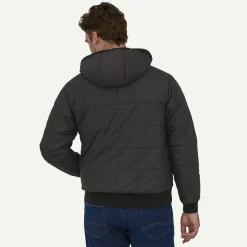 Outlet Men's Box Quilted Hoody Men's|Casual