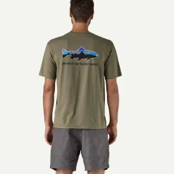 New Men's Home Water Trout Organic T-Shirt Shop Men’S|T-Shirts