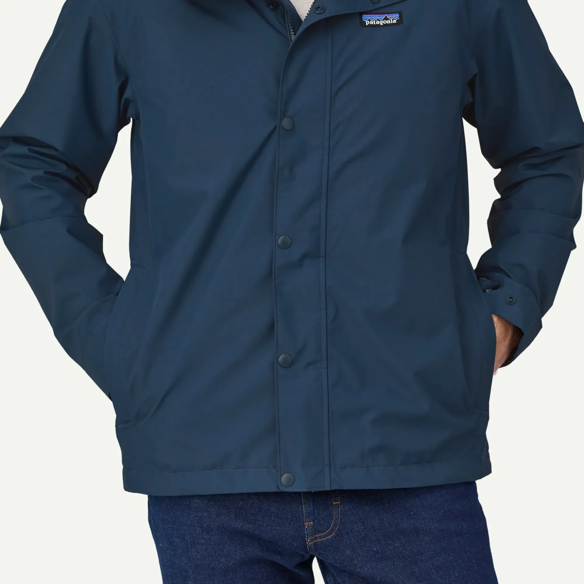 Clearance Men's Jackson Glacier Rain Jacket Hard Shell|Rainwear