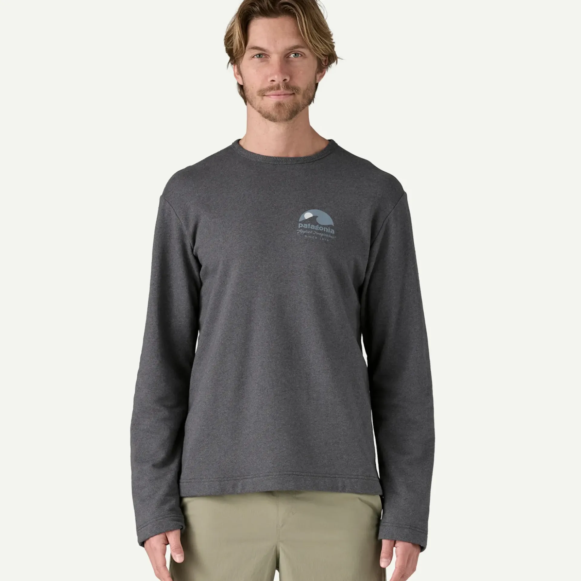 New Men's Lightweight Applied Imagination Wildrise Crewneck Shop Men’S|T-Shirts