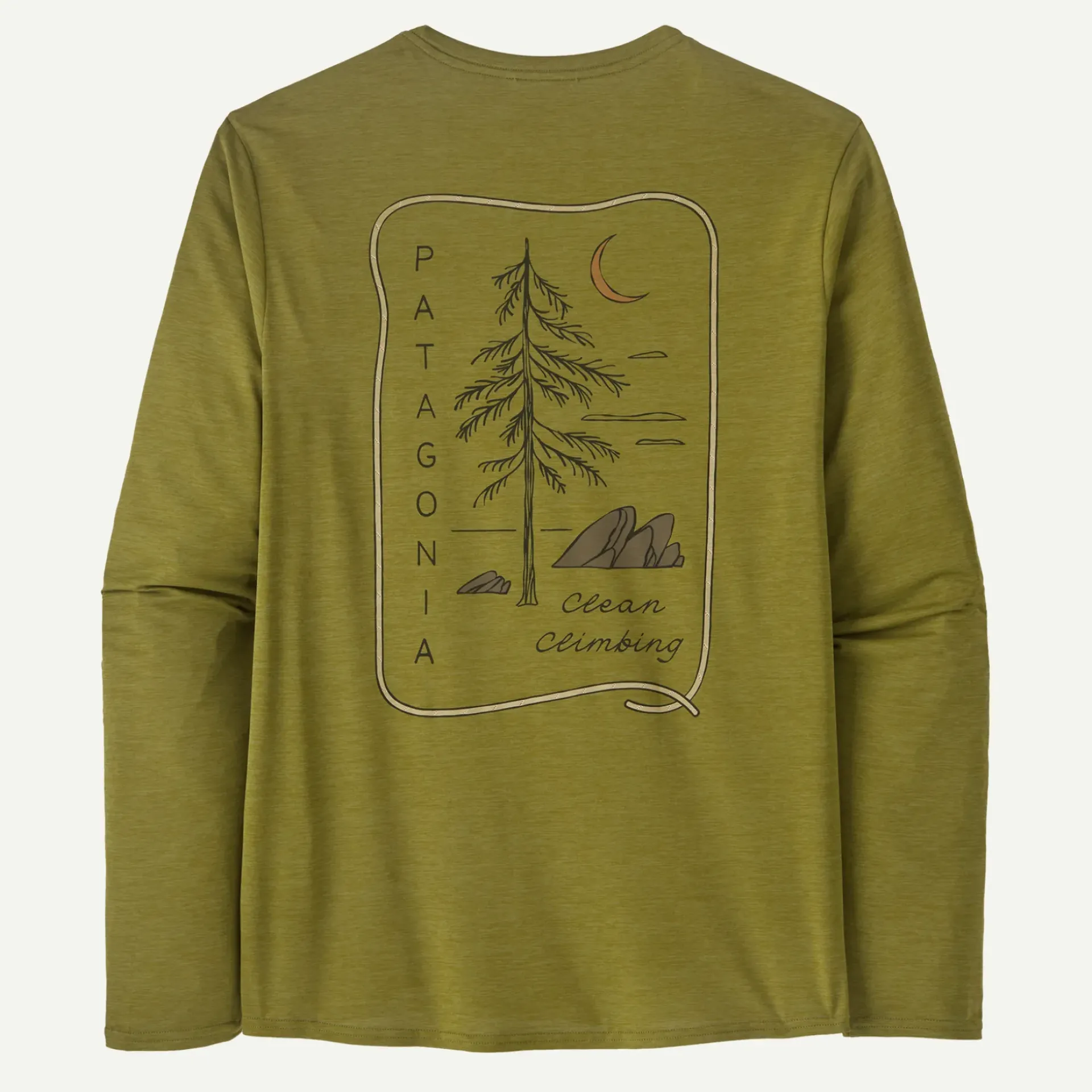 Outlet Men's Long-Sleeved Capilene® Cool Daily Graphic Shirt - Lands Shop Men’S|T-Shirts