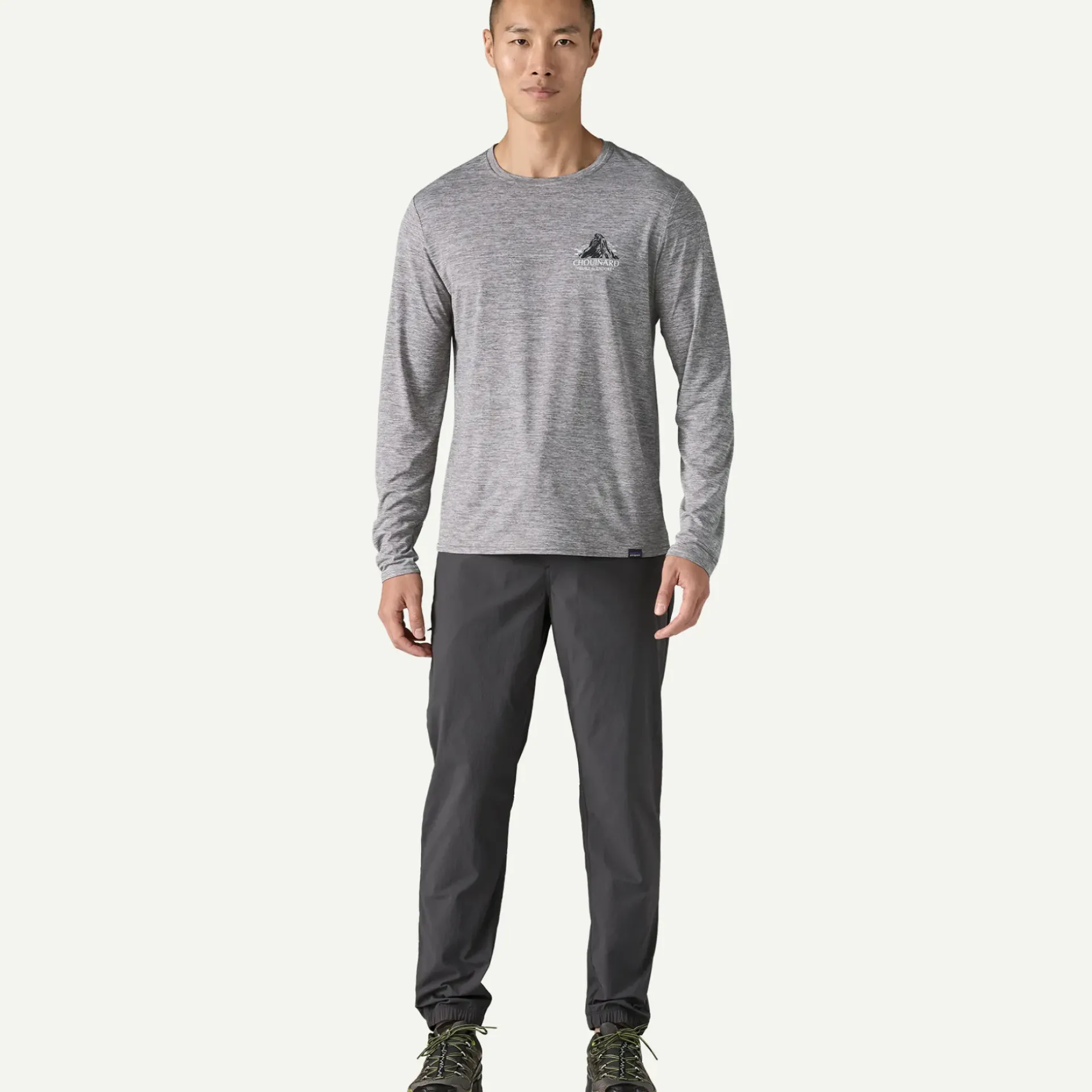 Outlet Men's Long-Sleeved Capilene® Cool Daily Graphic Shirt - Lands Shop Men’S|T-Shirts