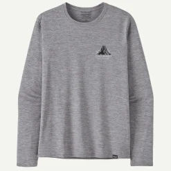 Outlet Men's Long-Sleeved Capilene® Cool Daily Graphic Shirt - Lands Shop Men’S|T-Shirts