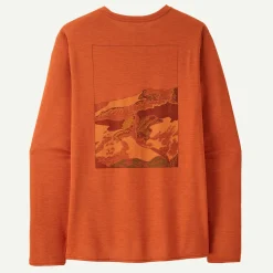 Outlet Men's Long-Sleeved Capilene® Cool Daily Graphic Shirt - Lands Shop Men’S|T-Shirts