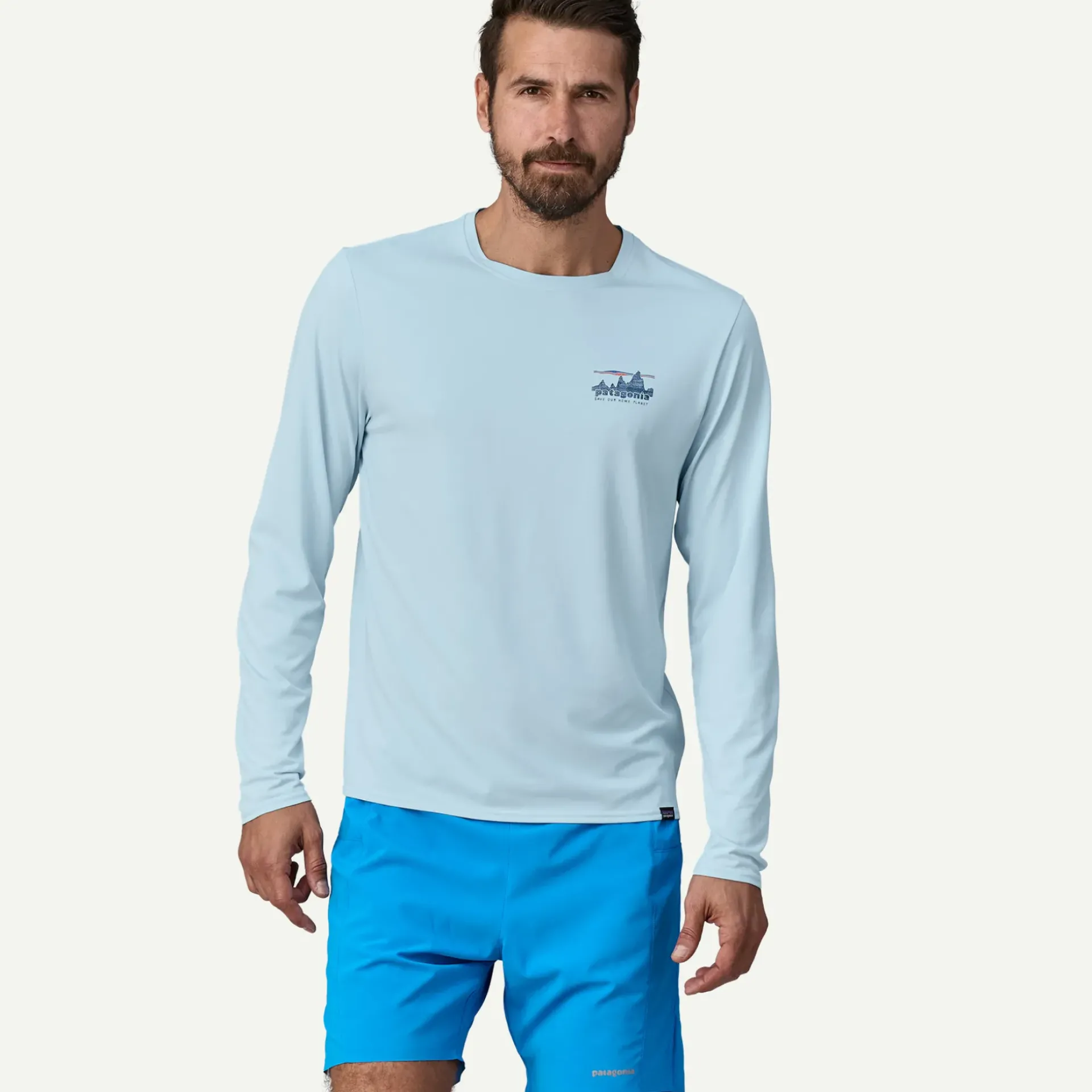 Online Men's Long-Sleeved Capilene® Cool Daily Graphic Shirt Shop Men’S|Shop Men’S