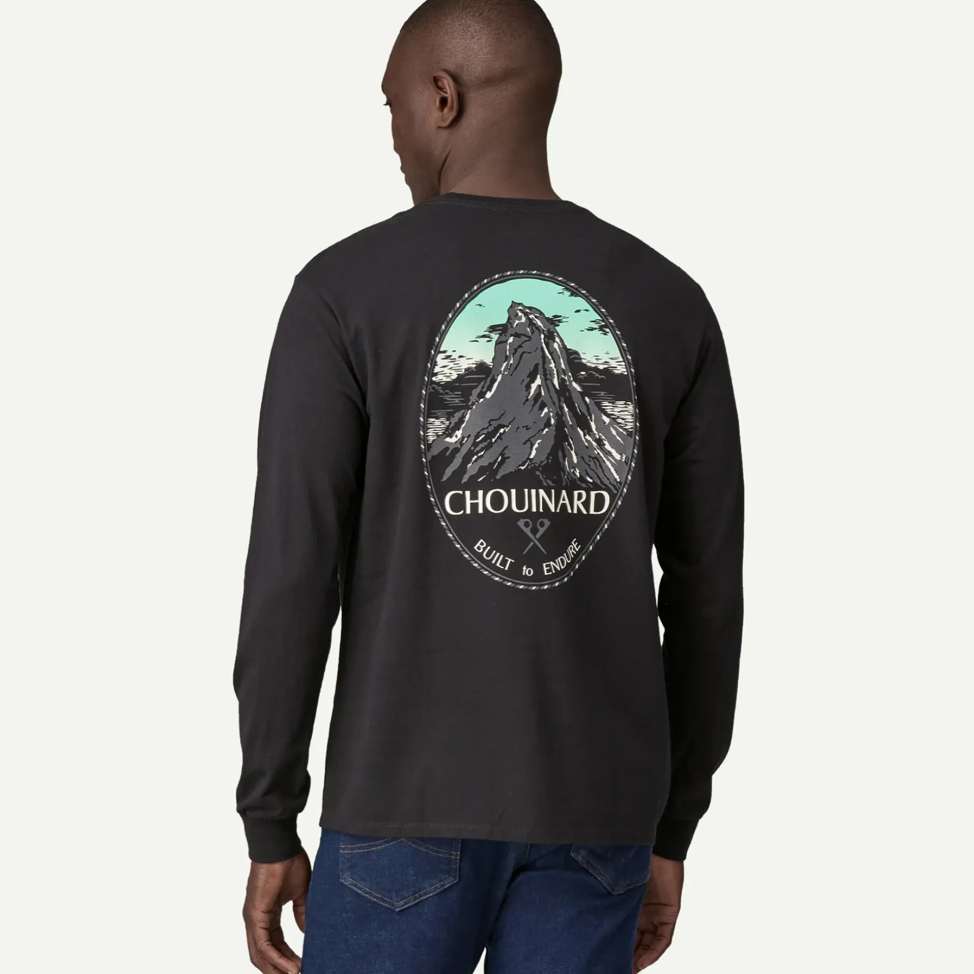 Men's Long-Sleeved Chouinard® Crest Responsibili-Tee® Men's|T-Shirts
