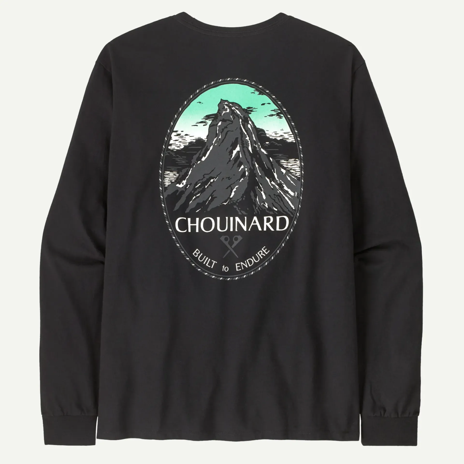 Men's Long-Sleeved Chouinard® Crest Responsibili-Tee® Men's|T-Shirts