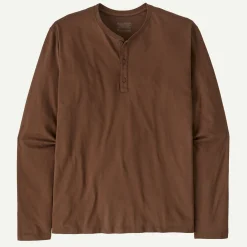 Sale Men's Long-Sleeved Daily Henley Men's|T-Shirts
