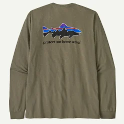 Online Men's Long-Sleeved Home Water Trout Responsibili-Tee&reg; Shop Men’S|T-Shirts