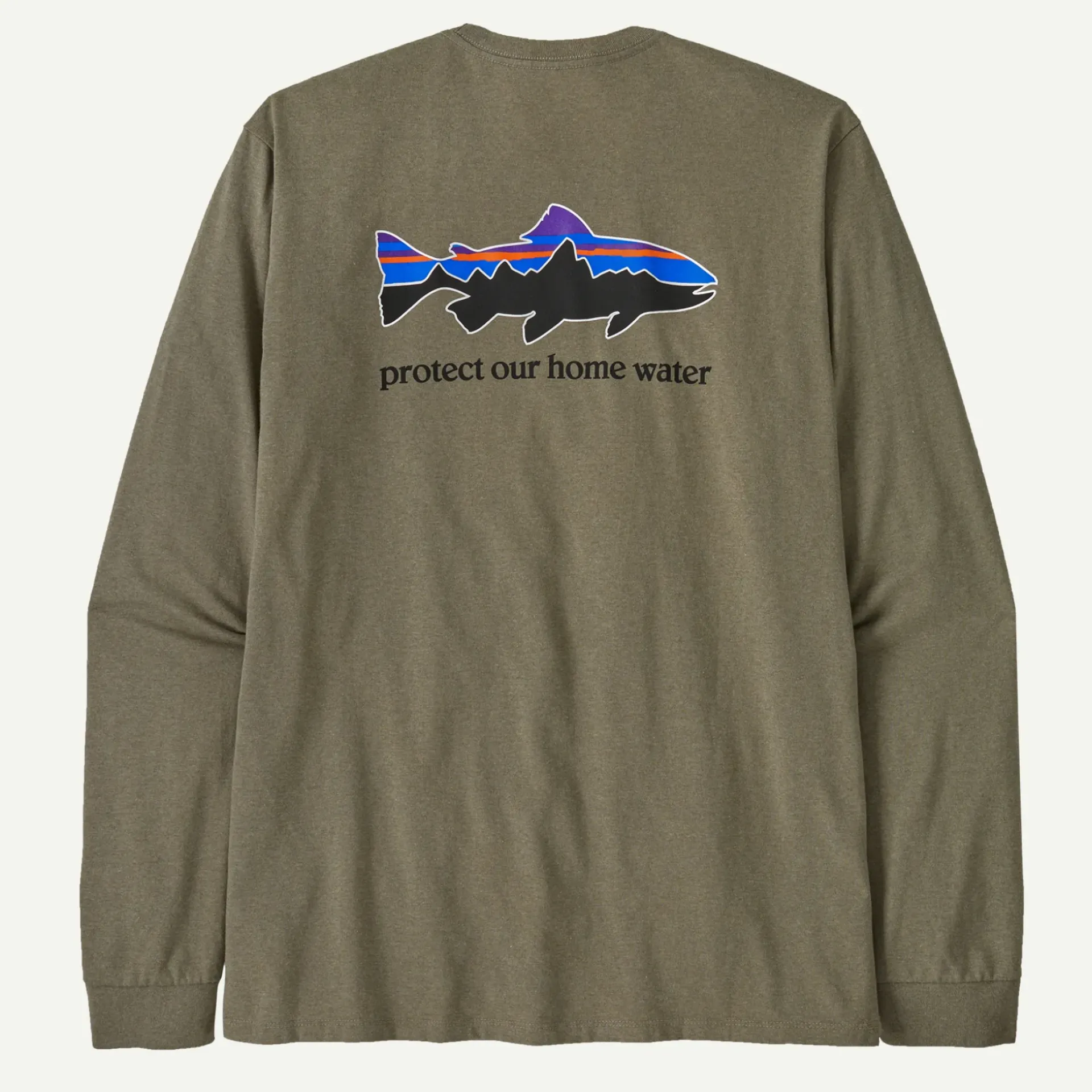 Online Men's Long-Sleeved Home Water Trout Responsibili-Tee® Shop Men’S|T-Shirts