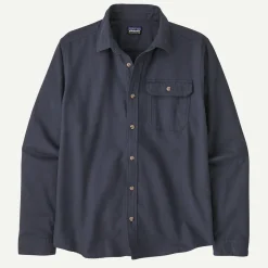 Outlet Men's Long-Sleeved Lightweight Fjord Flannel Shirt Men's|Button Down