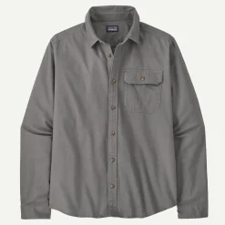 Outlet Men's Long-Sleeved Lightweight Fjord Flannel Shirt Men's|Button Down