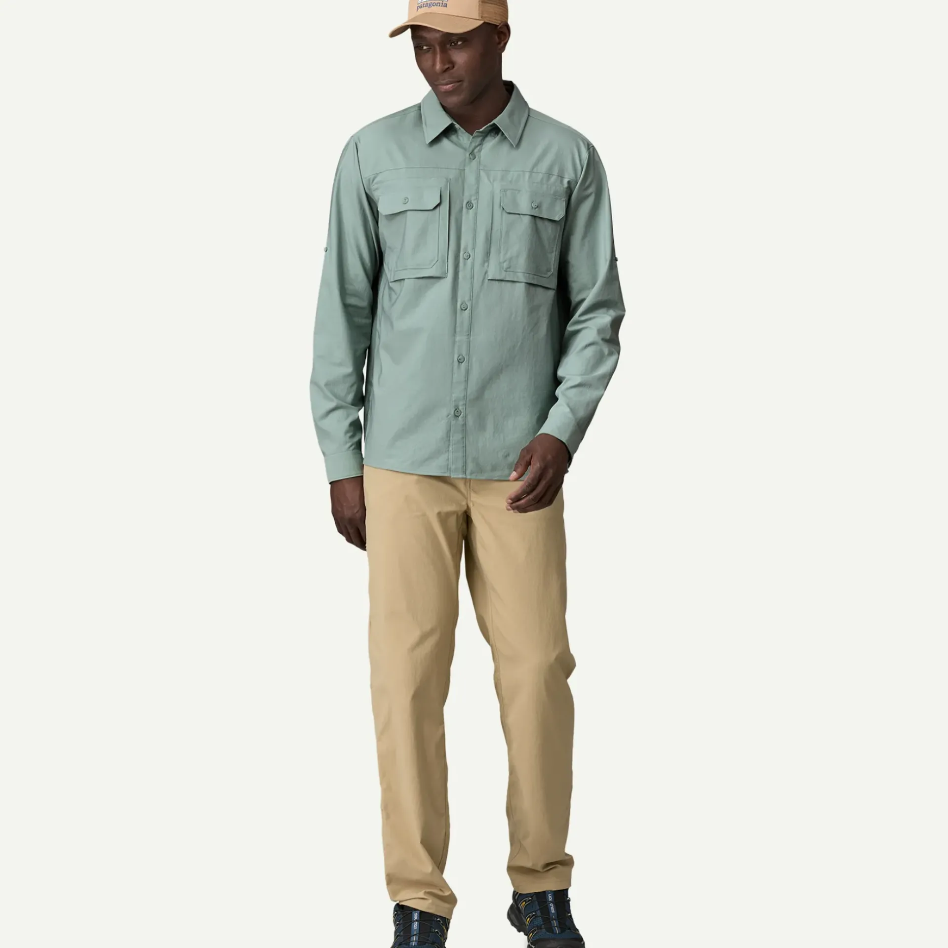 Hot Men's Long-Sleeved Self-Guided Sun Shirt Shop Men’S|Button Down