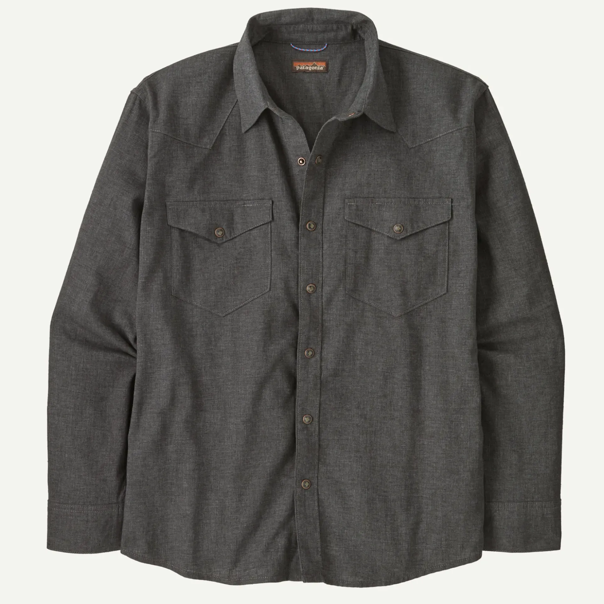 Outlet Men's Long-Sleeved Western Snap Shirt Button Down|Long Sleeve