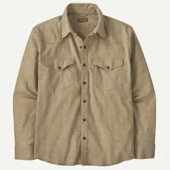 Outlet Men's Long-Sleeved Western Snap Shirt Button Down|Long Sleeve