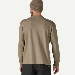 Outlet Men's Long-Sleeved Work Henley Pocket Tee T-Shirts|Long Sleeve