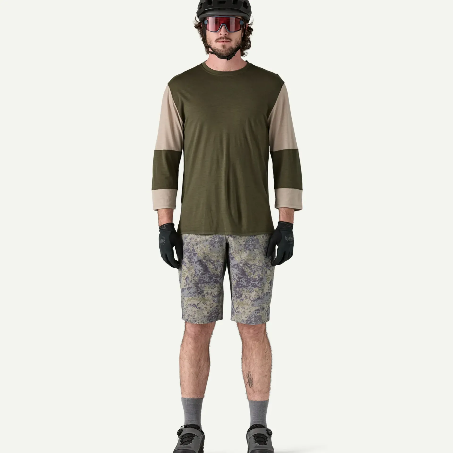 Discount Men's Merino Blend 3/4-Sleeved Bike Jersey Shop Men’S|Long Sleeve