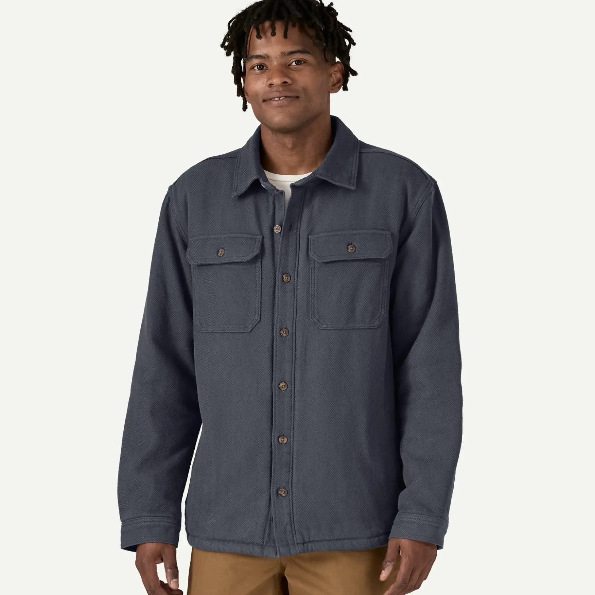 Hot Men's Pile-Lined Fjord Loft Shirt Jacket Men's|Button Down