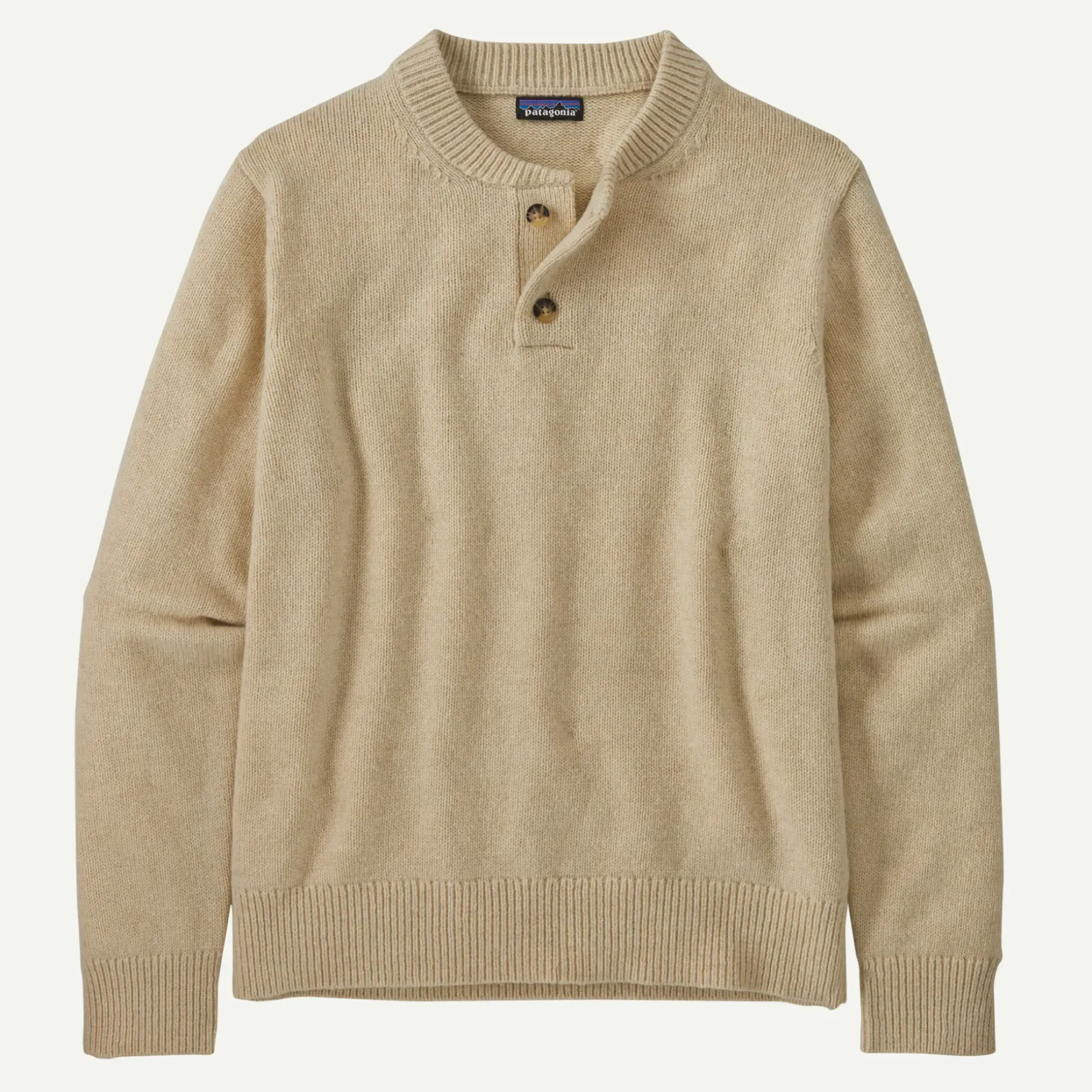 Online Men's Recycled Wool-Blend Buttoned Sweater Men's|Sweaters