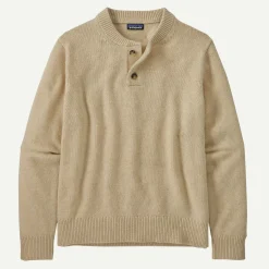 Online Men's Recycled Wool-Blend Buttoned Sweater Men's|Sweaters