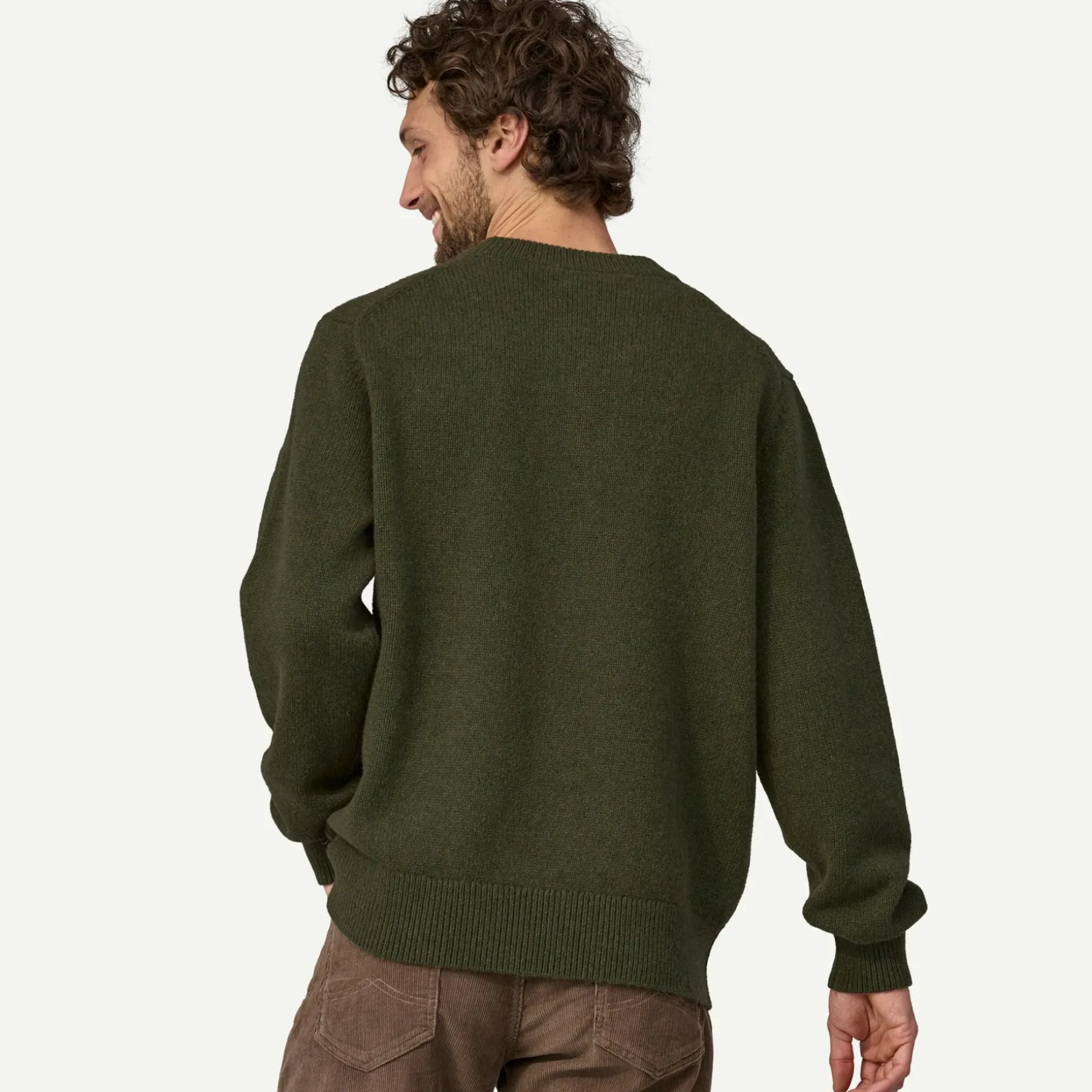 Online Men's Recycled Wool-Blend Buttoned Sweater Men's|Sweaters