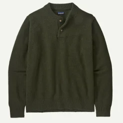 Online Men's Recycled Wool-Blend Buttoned Sweater Men's|Sweaters
