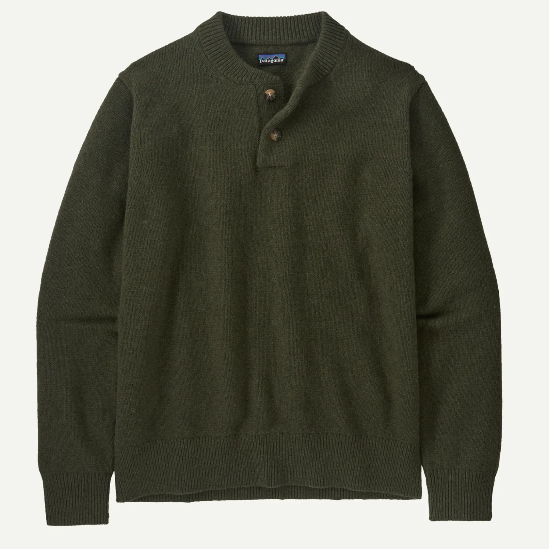 Online Men's Recycled Wool-Blend Buttoned Sweater Men's|Sweaters