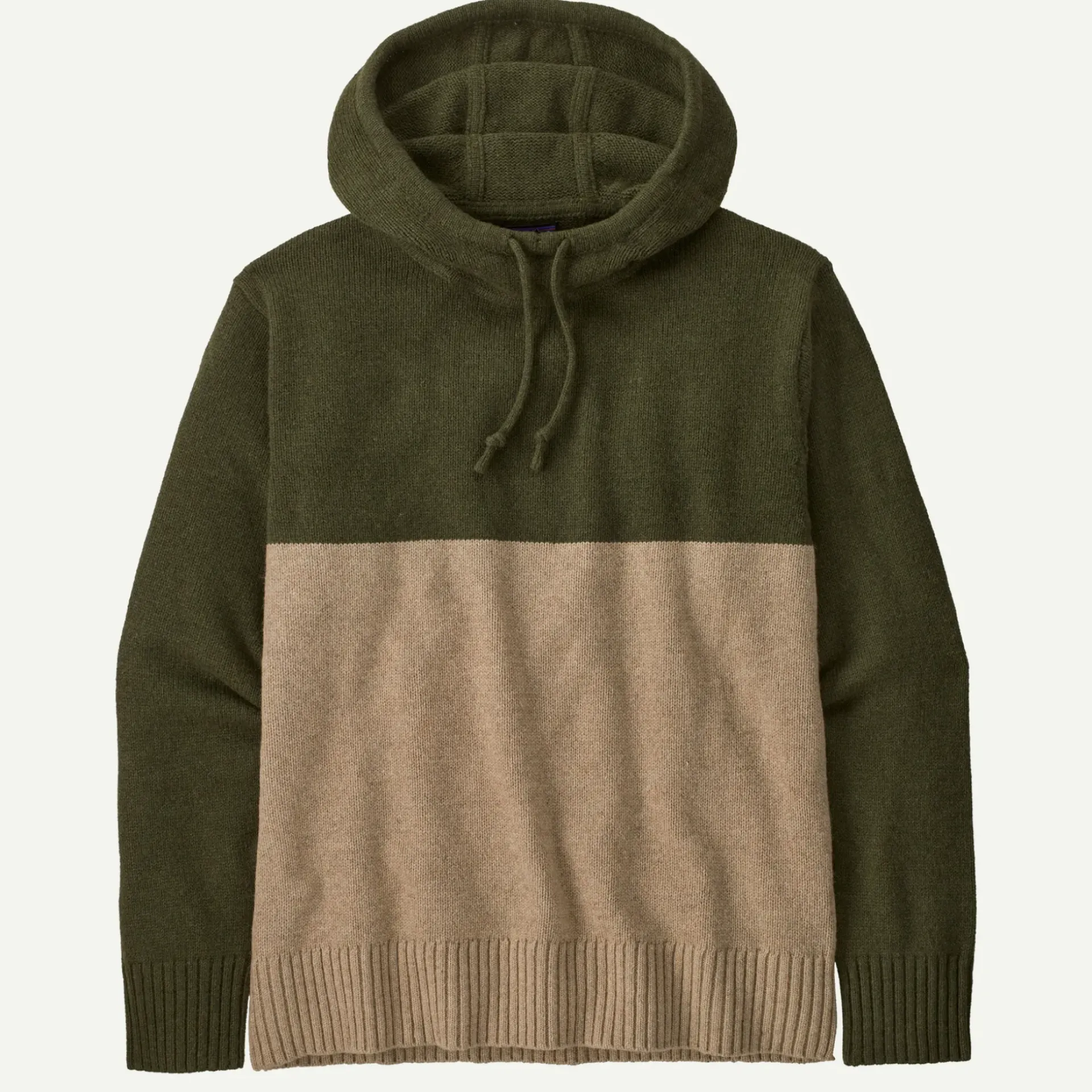 Men's Recycled Wool-Blend Sweater Hoody Men's|Sweaters