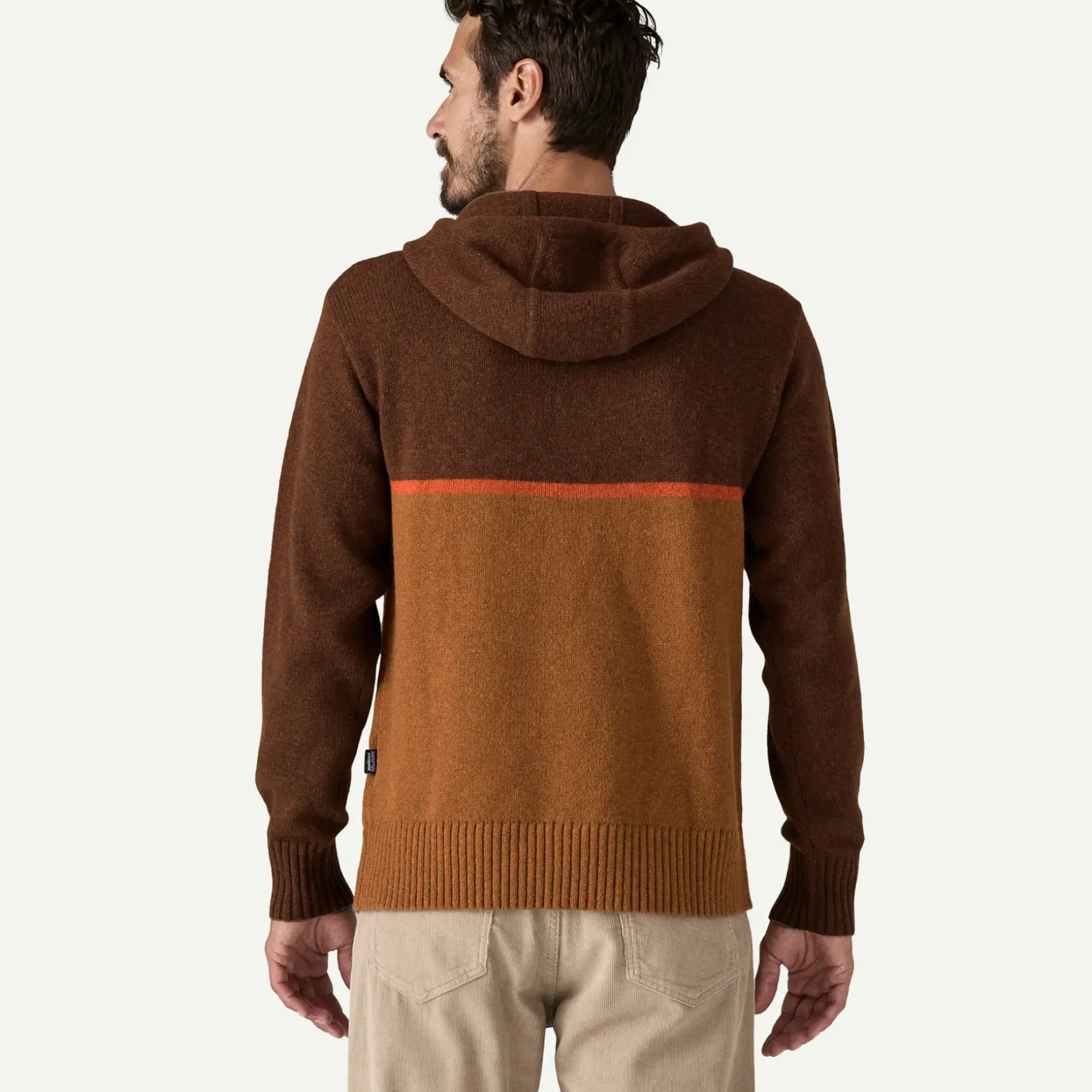 Men's Recycled Wool-Blend Sweater Hoody Men's|Sweaters