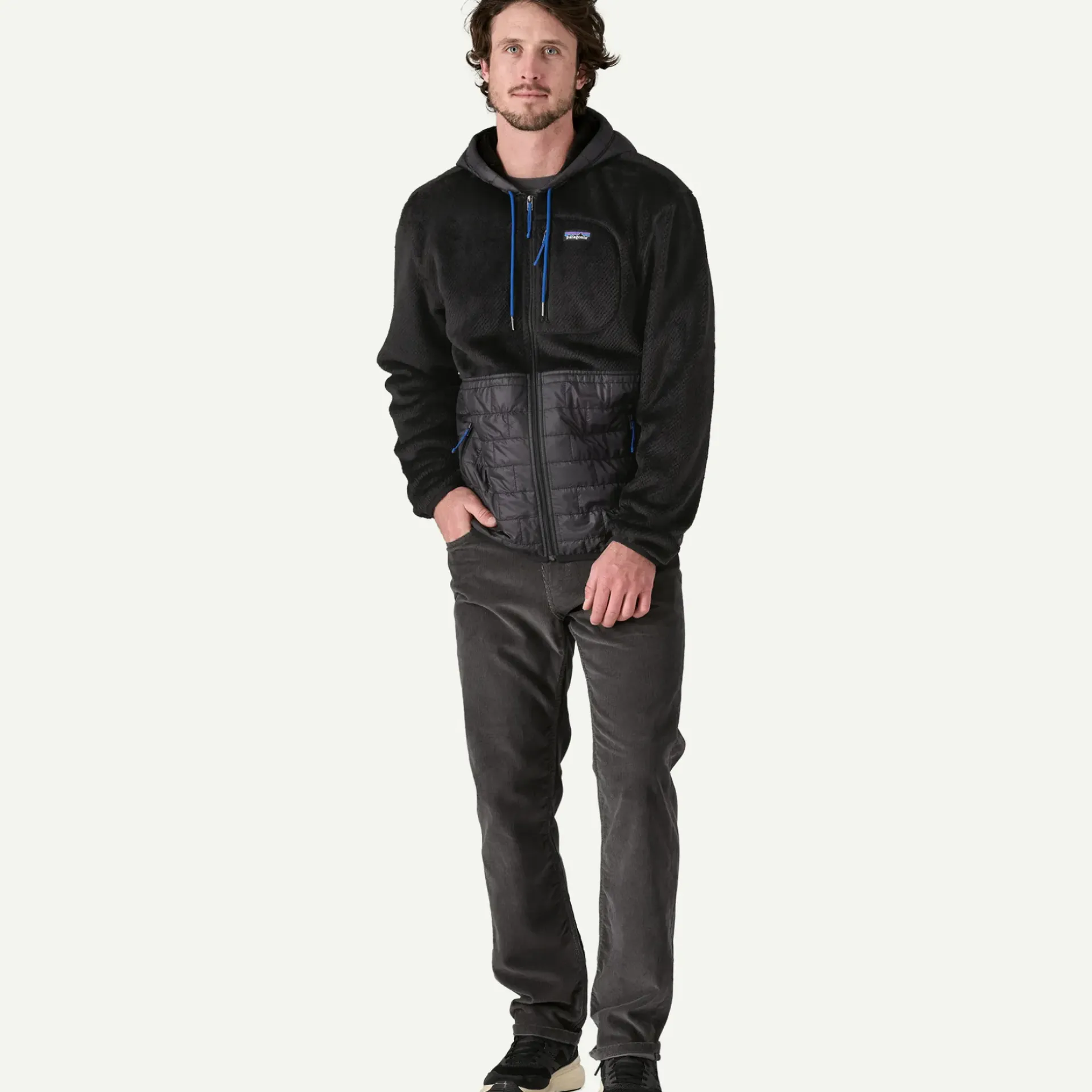 Men's Re-Tool Hybrid Fleece Hoody Men's|Jackets