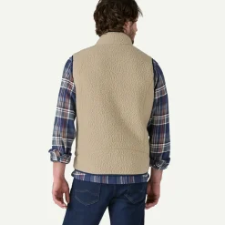 Clearance Men's Retro Pile Fleece Vest Men's|Vests
