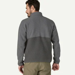 Men's Retro Pile Half-Snap Fleece Pullover Men's|Pullovers